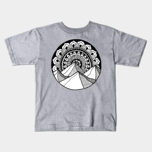 Mountain Mandala Kids T-Shirt